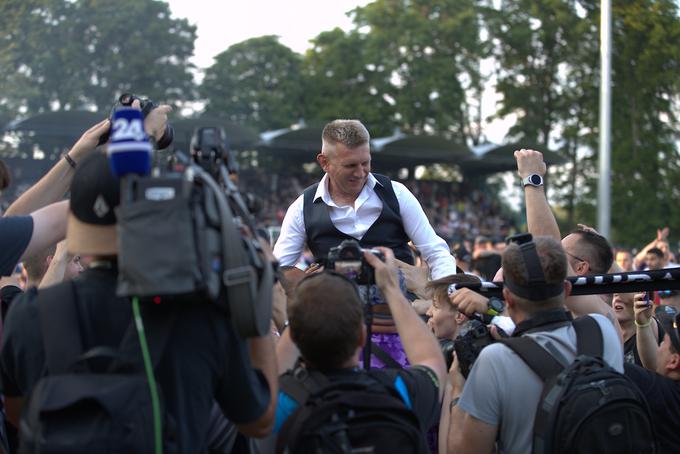 NK Maribor prvak 2022, Radovan Karanović | Foto: Blaž Weindorfer/Sportida