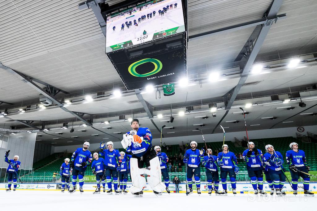 slovenska hokejska reprezentanca Poljska pripravljalni turnir