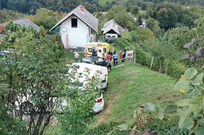 PGD Cirkulane, nesreča | Kako se je krajan poškodoval in kakšne so posledice, ne poročajo. | Foto 112 Ptuj, KO.