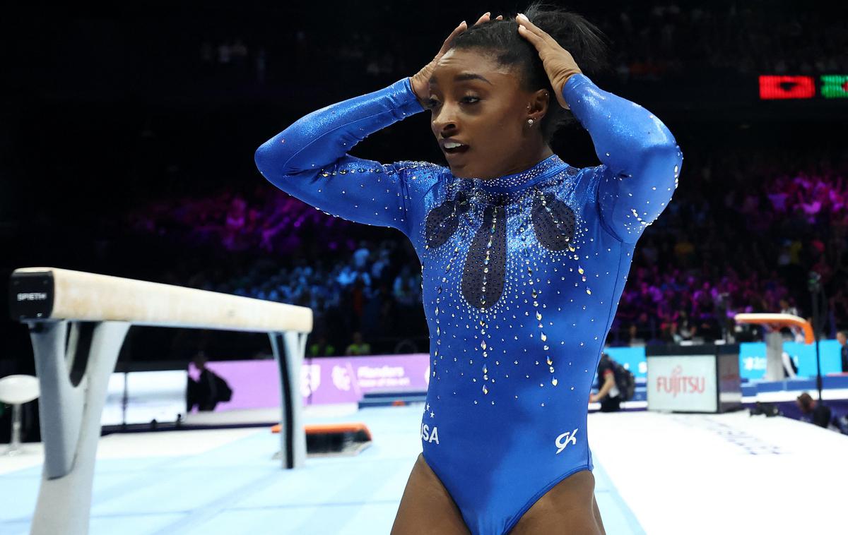 Simone Biles | Simone Biles je letošnjo sezono začela z impresivno zmago na sobotnem turnirju ameriške gimnastike. | Foto Reuters