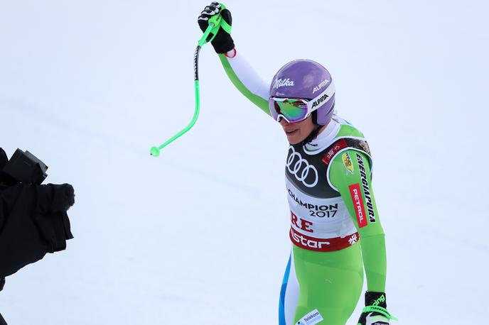 Ilka Štuhec | Ilka Štuhec je dvignila na noge vso Slovenijo. | Foto Getty Images