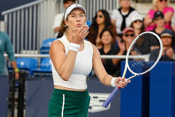 Američanka Danielle Collins se bo v finalu pomerila s Kazahstanko Jeleno Ribakino. | Foto: Guliverimage