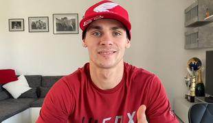 Tim Gajser trenira sam v gozdu in komaj čaka na nadaljevanje sezone #video