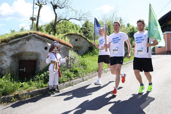 slovenska bakla | Foto: Aleš Fevžer/OKS