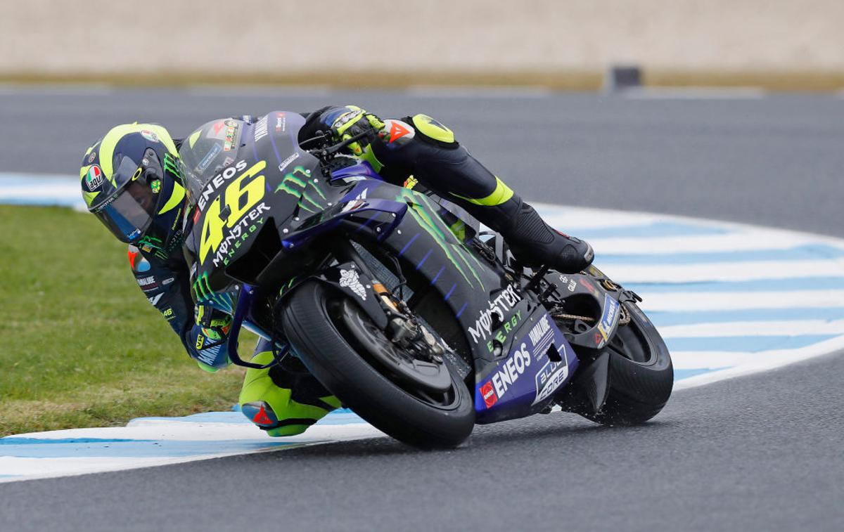 Valentino Rossi | Dirke v Jerezu, ki bi morala biti med 1. in 3. majem, ne bo. | Foto Gulliver/Getty Images