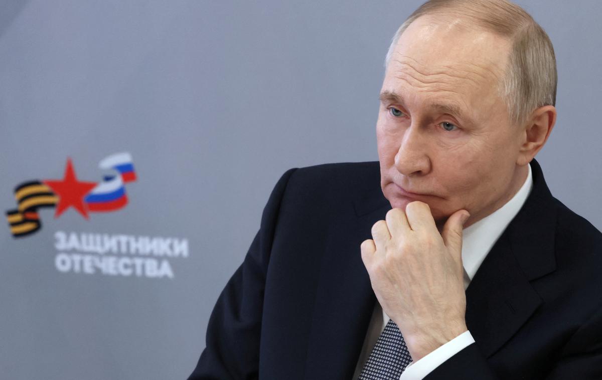 Vladimir Putin, ruski predsednik | Sporazum med ameriškimi in ukrajinskimi uradniki predstavlja težavo za Putina, ki se je doslej izognil pritiskom Bele hiše. | Foto Reuters