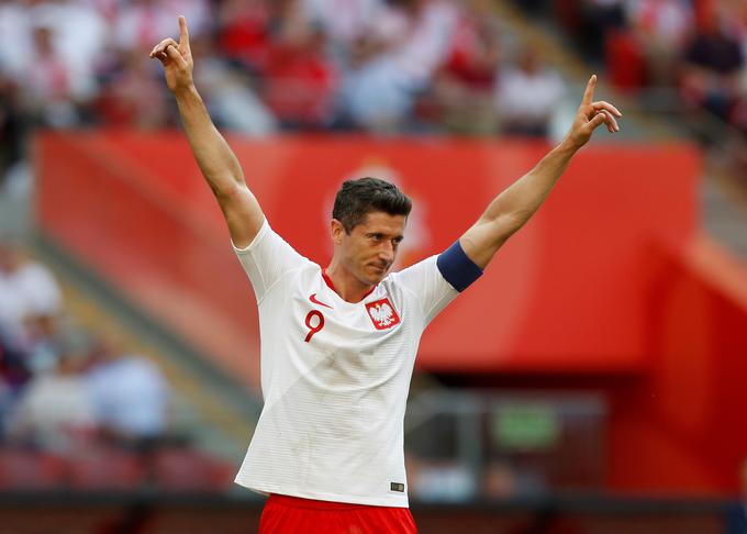 Robert Lewandowski bo glavna nevarnost za našega Jana Oblaka.  | Foto: Reuters