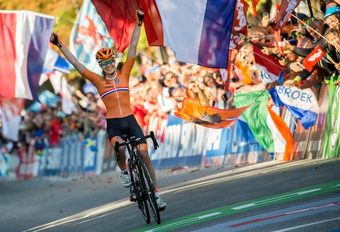 Poslavlja se tudi Nizozemka Anna van der Breggen. | Foto: Vid Ponikvar