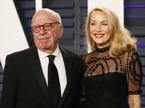 Rupert Murdoch in Jerry Hall