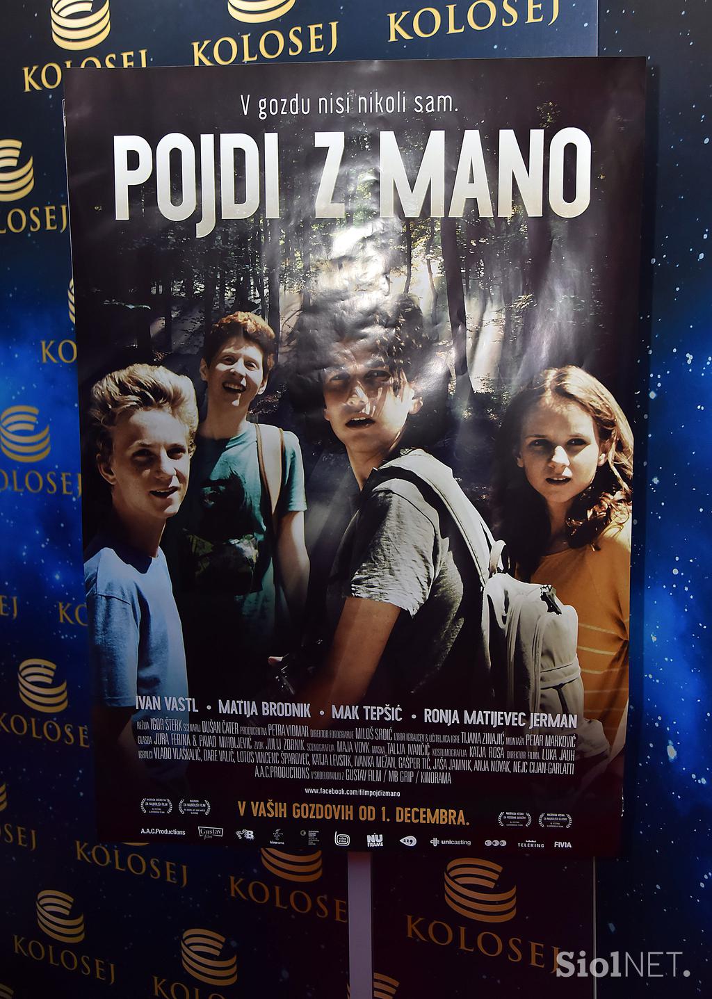 Premiera filma Pojdi z mano