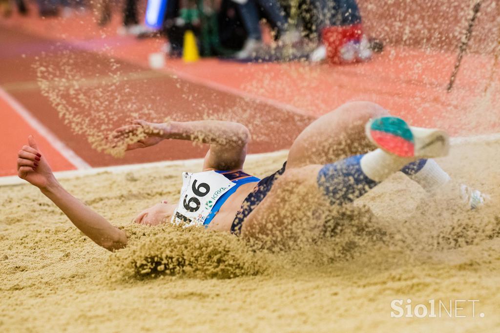 dvoransko državno prvenstvo v atletiki, Novo Mesto, 13. februar