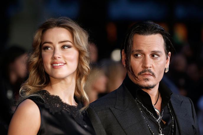 Johnny Depp in Amber Heard | Foto Getty Images