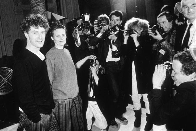 Vivienne Westwood in Malcolm McLaren leta 1981 | Foto: Profimedia