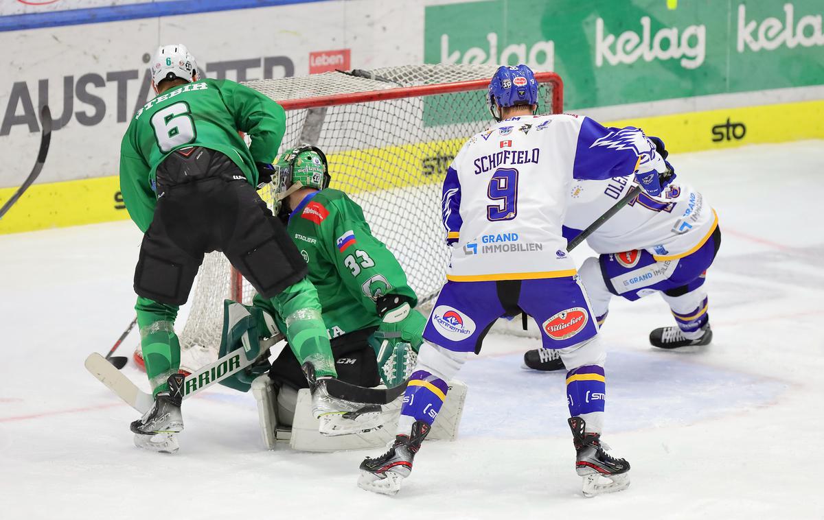 VSV Beljak HK OLIMPIJA | Olimpija je izgubila v Beljaku, ta zdaj v tej četrtfinalni seriji vodi z 2:1 v zmagah. | Foto VSV/Krammer