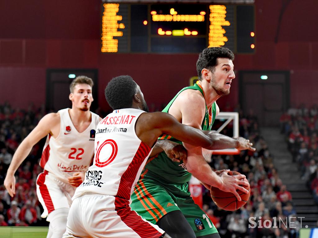 EuroCup: JL Bourg - Cedevita Olimpija