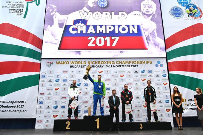 Najboljši na planetu, podelitev za zmagovalce WAKO World Kickboxing Championships Budapest Hungary 2017. | Foto: Kickboxing zveza Slovenije