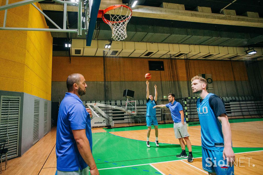 trening košarkarska reprezentanca