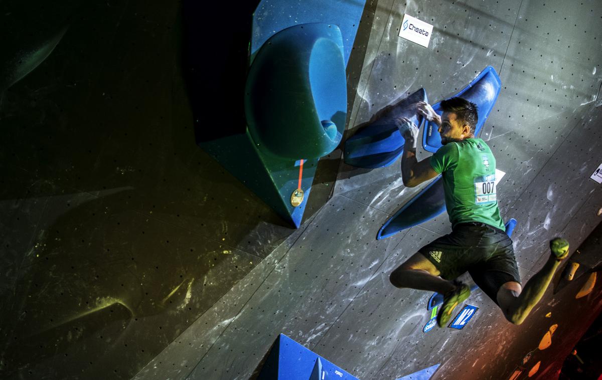 Jernej Kruder Janja Garnbret Meiringern Švica | Foto Luka Fonda