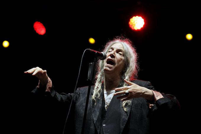 Patti Smith, Rožna Dolina | Foto: Matic Prevc/STA