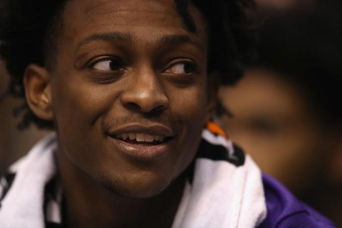 De'Aaron Fox je dosegel 28 točk, ob tem pa prispeval tri skoke in pet asistenc. | Foto: Gulliver/Getty Images