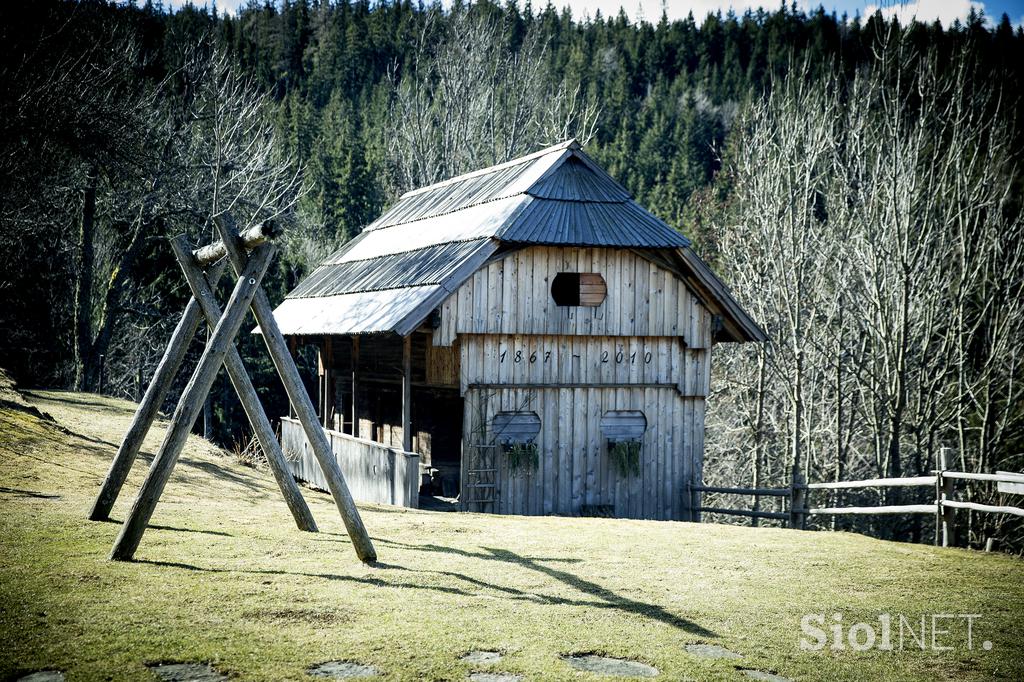 Turistična kmetija Kladje Andreja Henrik Podlesnik Ljubno