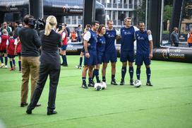 Uefa Ljubljana 2019 Trg Republike Nogomet v šolah