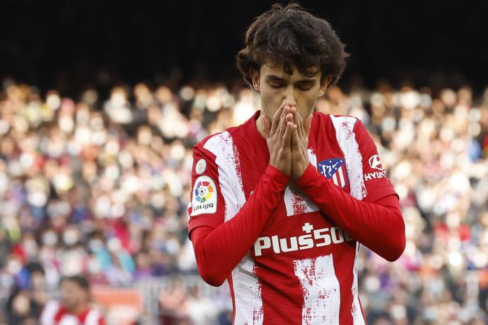 Atletico Joao Felix | Atletico je zanj leta 2019 Benfici plačal kar 126 milijonov evrov, a pri madridskem velikanu ni nikoli upravičili največjih pričakovanj. | Foto Reuters