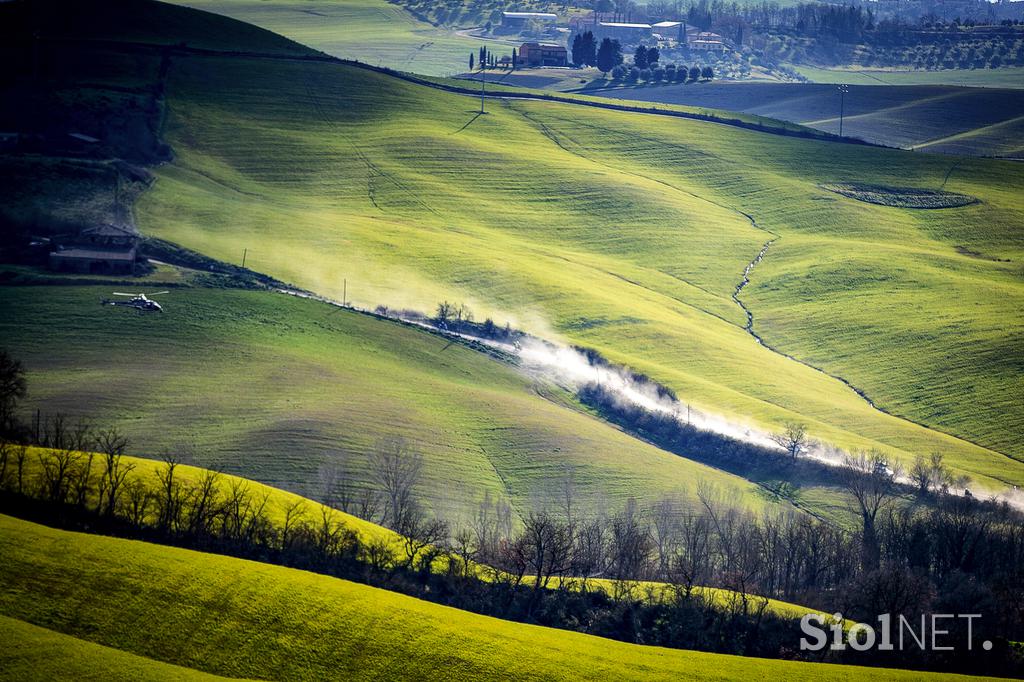 Strade Bianche pokrajina