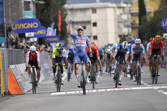 Jasper Philipsen | Jasper Philipsen je bil v zaključnem sprintu druge etape brez prave konkurence. | Foto Guliverimage