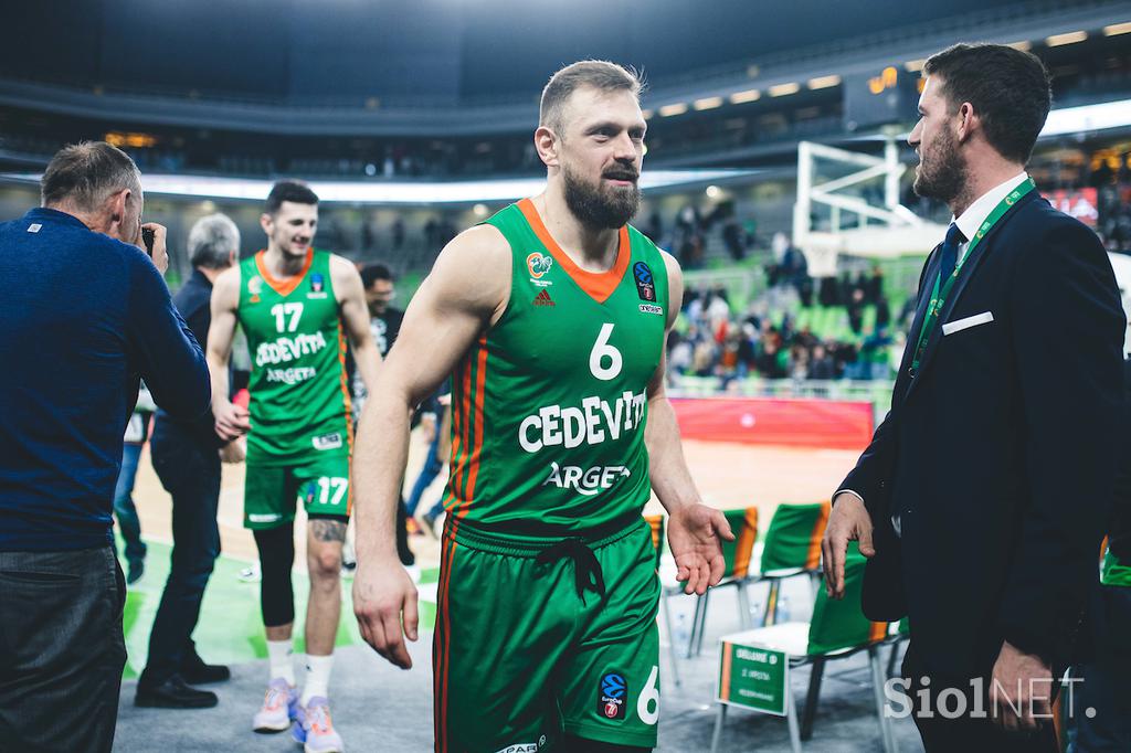 Cedevita Olimpija Umano Reyer.