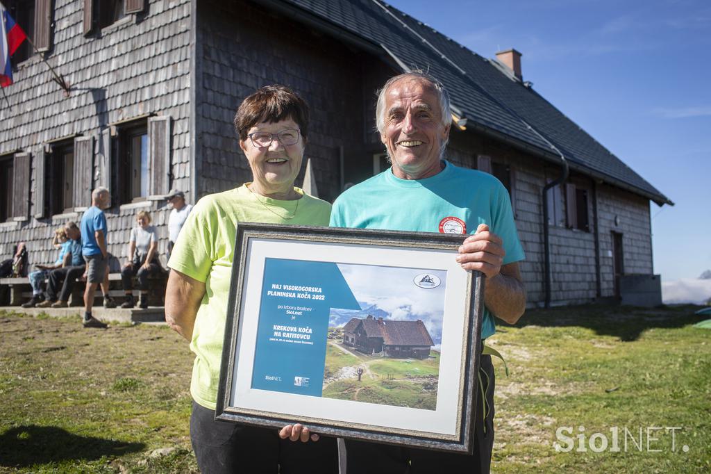 Krekova koča na Ratitovcu Lojze Anica Lotrič