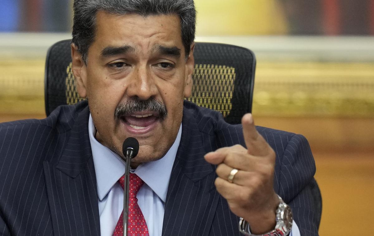 Nicolas Maduro | Nicolas Maduro je že v ponedeljek pozval podpornike, naj prenehajo uporabljati storitev za sporočanje WhatsApp, češ da jo uporabljajo za "tehnološki imperializem". | Foto Guliverimage