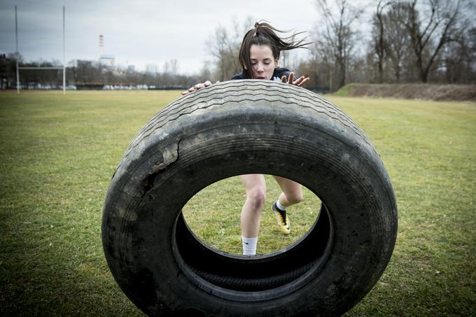 Staša Čagran rugby | Foto: Ana Kovač