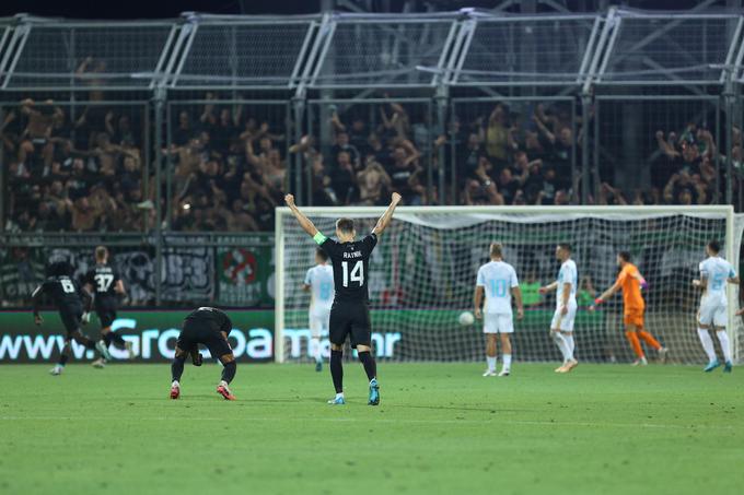 Zmaji v tej sezoni sploh še niso izgubili. Prejšnji četrtek so remizirali na Reki (1:1), tri dni pozneje pa še v Mariboru (1:1). Na obeh tekmah so sprva zaostajali. | Foto: Nel Pavletic/PIXSELL