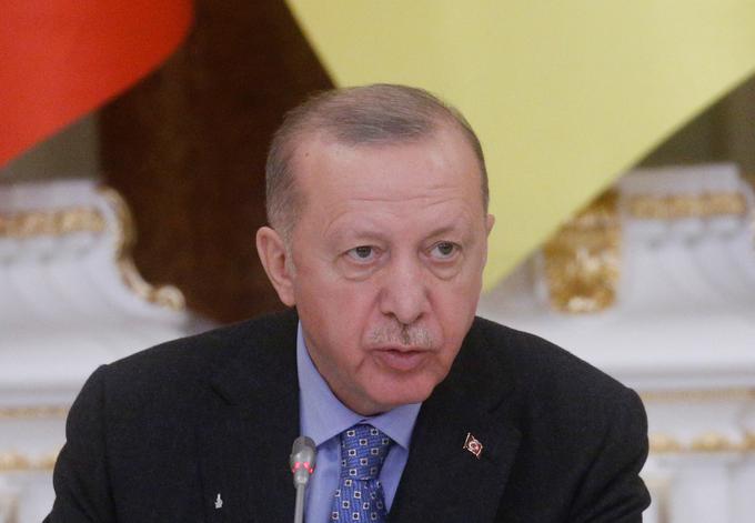 "Moramo povedati (Putinu), zdaj moraš biti arhitekt koraka v smeri miru. Moramo iskati načine končanja konflikta s spodbujanjem častnega izhoda," je Erdogan povedal novinarjem na letalu. | Foto: Reuters