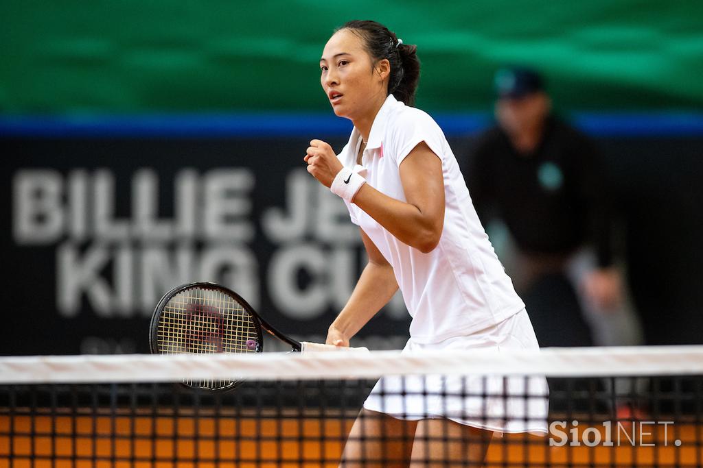 pokal Billie Jean King, Kaja Juvan, Qinwen Zheng