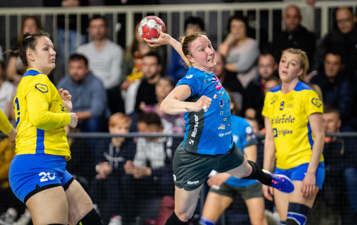 finale Pokal Slovenije, Z'dežele - Krim Mercator | Krimovke so v finalu pokala Slovenije s 33:21 premagale Celjanke in osvojile 27. pokalno lovoriko.  | Foto Blaž Weindorfer/Sportida