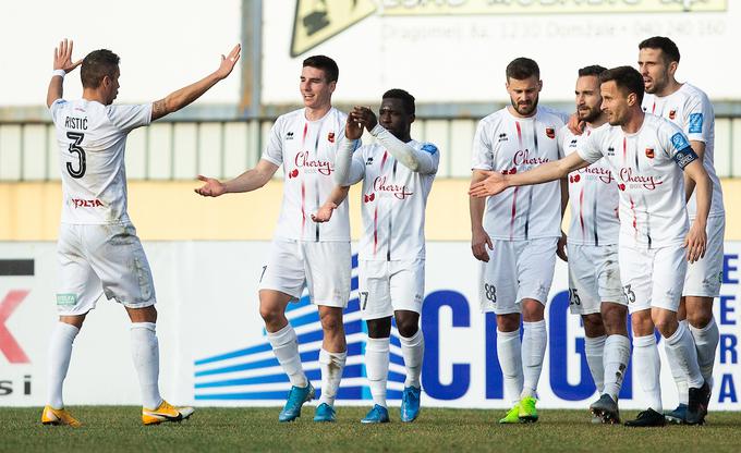 Dino Stančić je popeljal Tabor v vodstvo že po petih minutah. | Foto: Vid Ponikvar