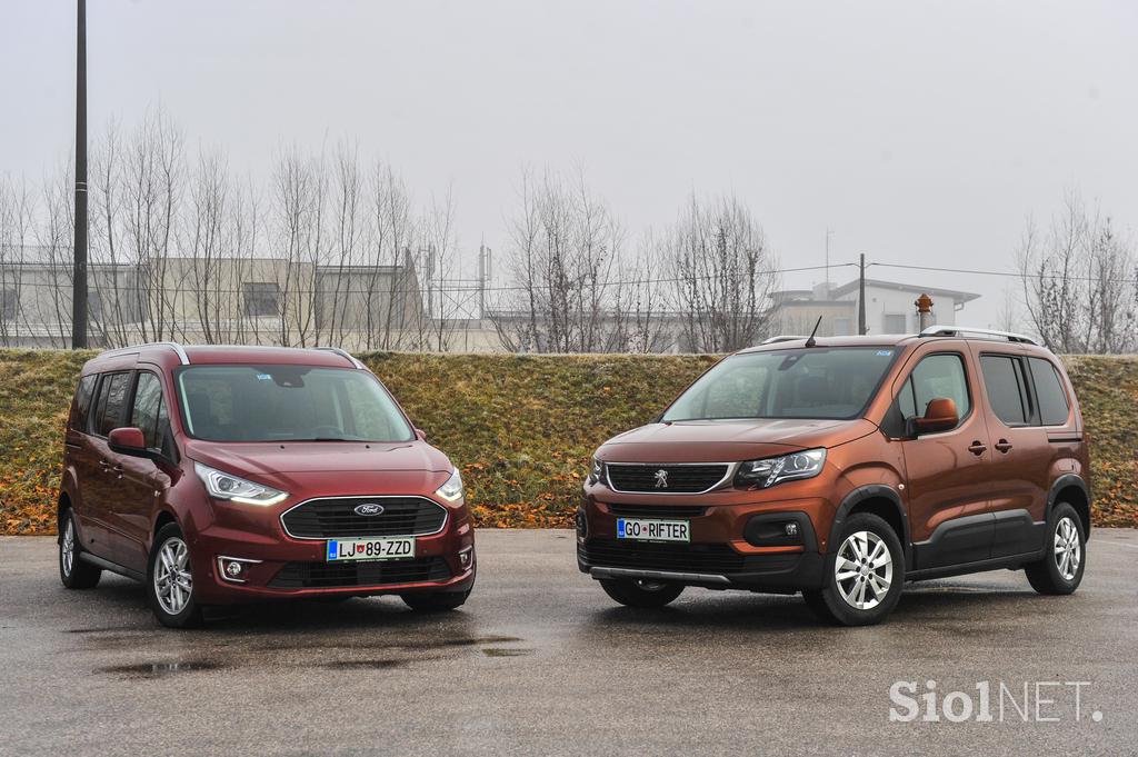 Ford tourneo courier in peugeot rifter