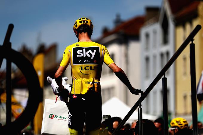 Chris Froome je pričakovano ostal vodilni. | Foto: Getty Images