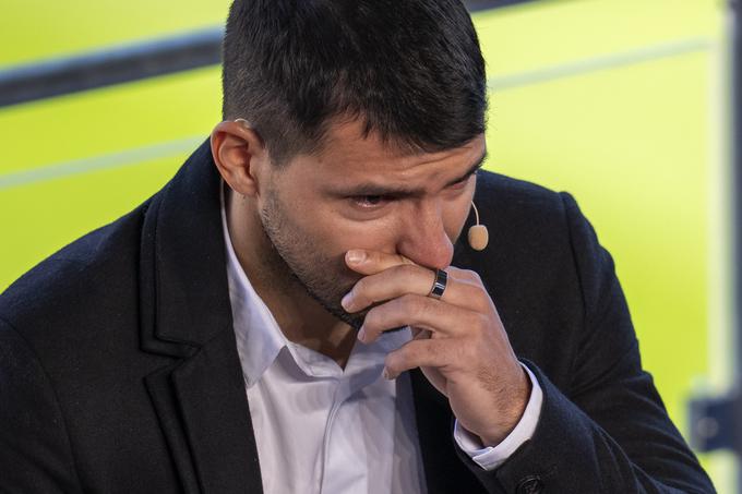 Sergio Agüero je zaradi težav s srcem pri 33 letih končal športno pot. | Foto: Guliverimage/Vladimir Fedorenko