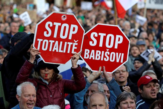 Praga protesti Češka Babiš | Foto Reuters