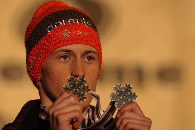 Srebrna in posamična medalja na SP v Val di Fiemmeju 2013 | Foto: Guliverimage