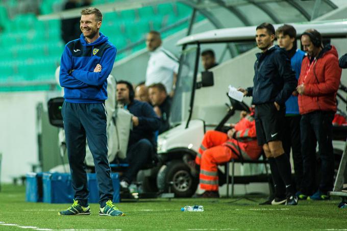 "Verjemite mi, da fantom ni lahko, saj garajo vsako tekmo do konca, pa se nam vseeno, zaradi raznih, včasih tudi čudnih okoliščin, ne izide," je potožil trener Domžal. | Foto: Grega Valančič/Sportida