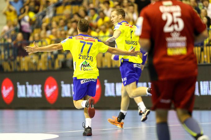 V zadnjih 15 minutah so Celjani spet zaigrali bolje, a madžarska prednost je bila previsoka za lovljenje. | Foto: Matic Klanšek Velej/Sportida