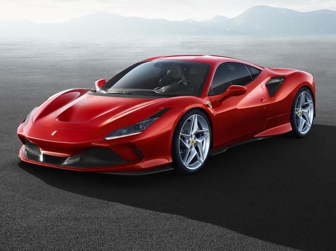 Novi ferrari F8 tributo, ki nadomešča model 488 GTB. | Foto: Ferrari