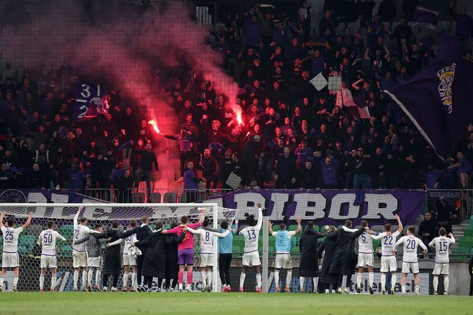 Maribor je dobil zadnji večni derbi v tej sezoni v Stožicah. | Foto: www.alesfevzer.com