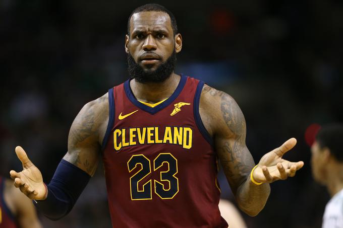 LeBron James ni imel svojega večera. Zbral je zanj skromnih 15 točk.  | Foto: Getty Images