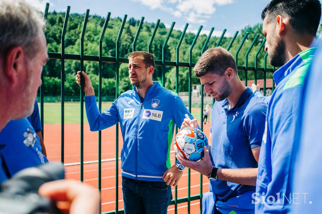 Slovenska rokometna reprezentanca, trening