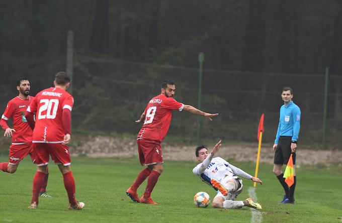 Aluminij je na razmočenem igrišču v Kidričevem s 3:1 premagal Gorico in jo povsem nadigral. | Foto: Miloš Vujinović/Sportida